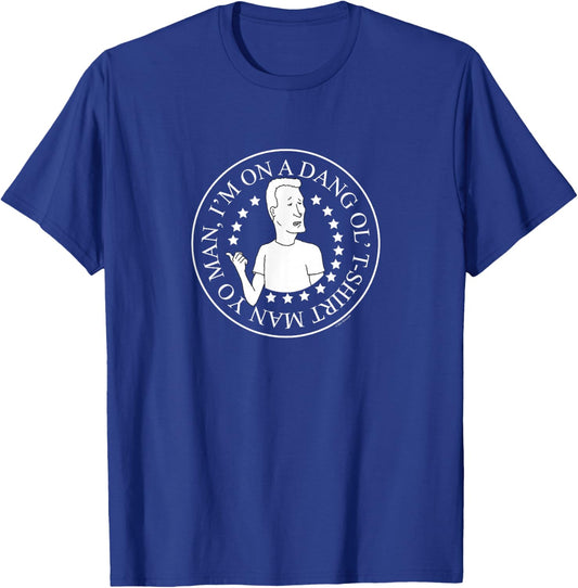 King of The Hill Boomhauer Dang Ol' Cartoon T-Shirt - T-Shirt | Royal