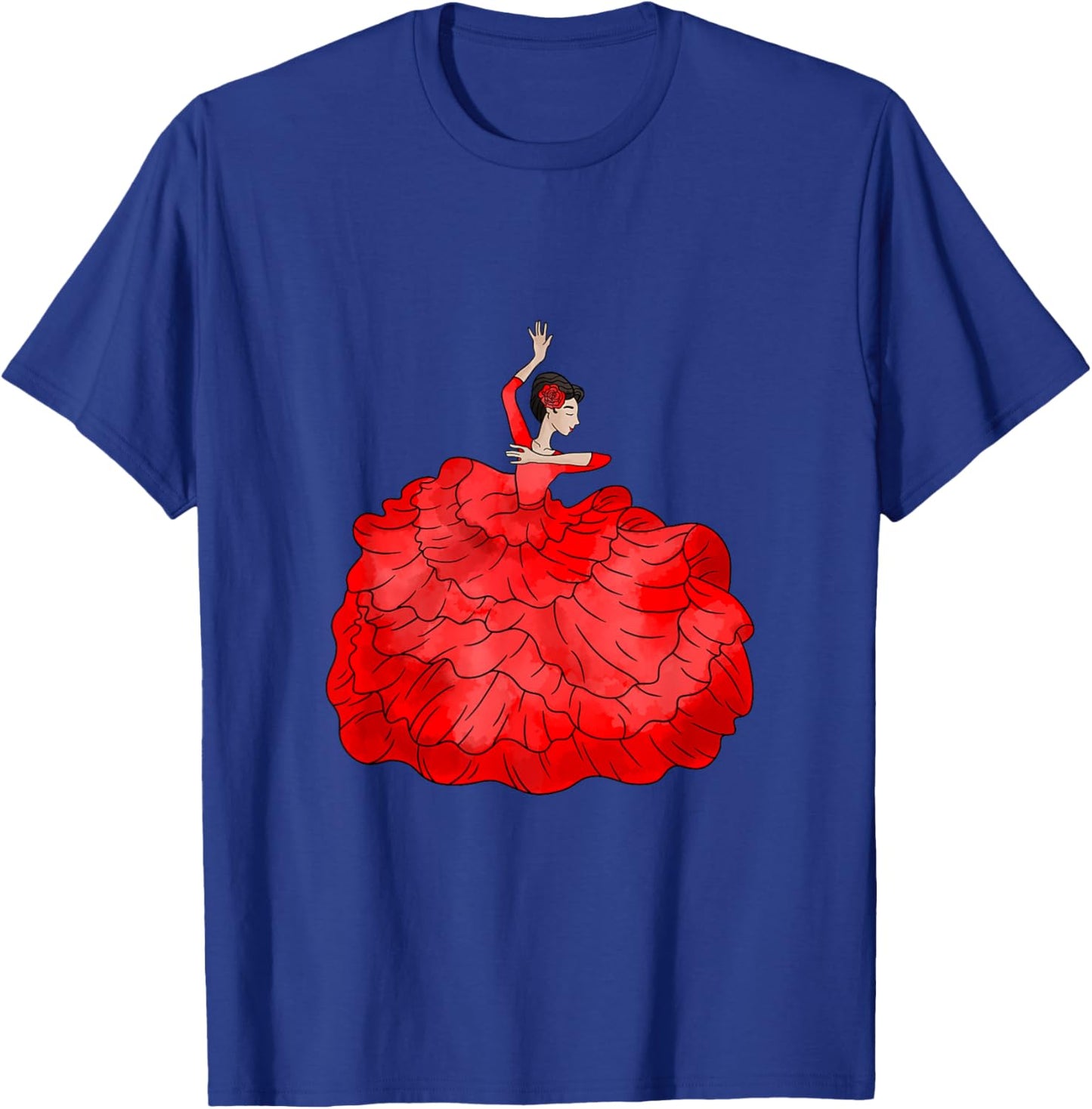 Flamenco Spain T-Shirt - T-Shirt | Royal