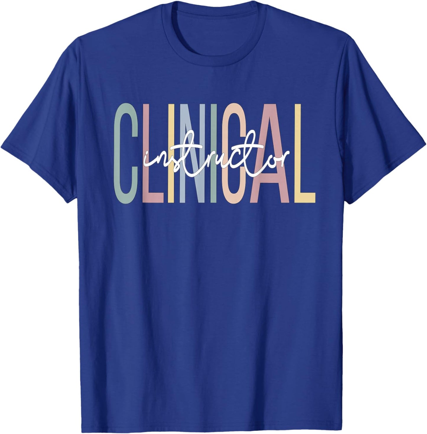 Boho Clinical Instructors T-Shirt - T-Shirt | Royal