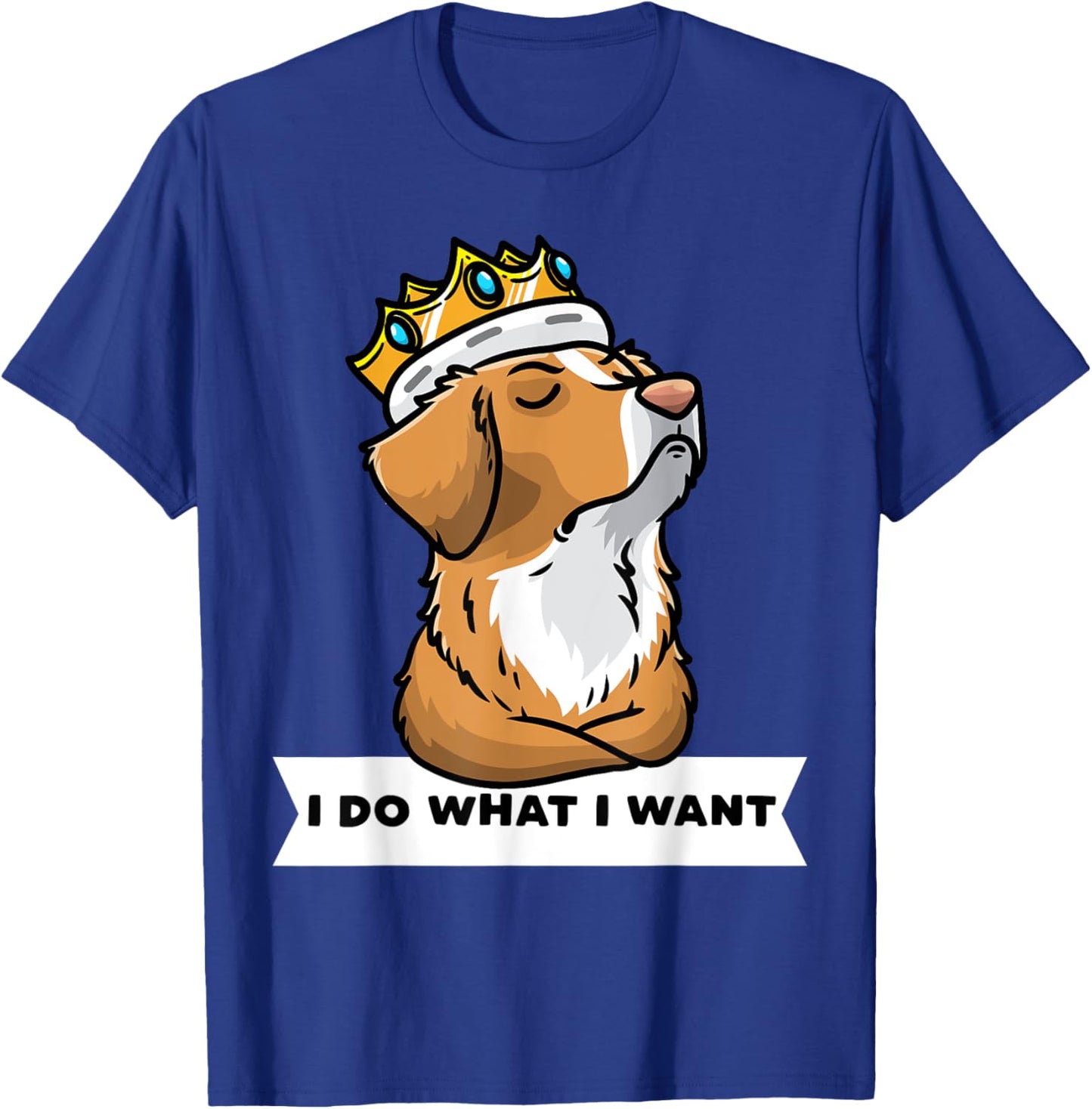 Nova Scotia Duck Tolling Retriever Dog Women Kids T-Shirt - T-Shirt | Royal