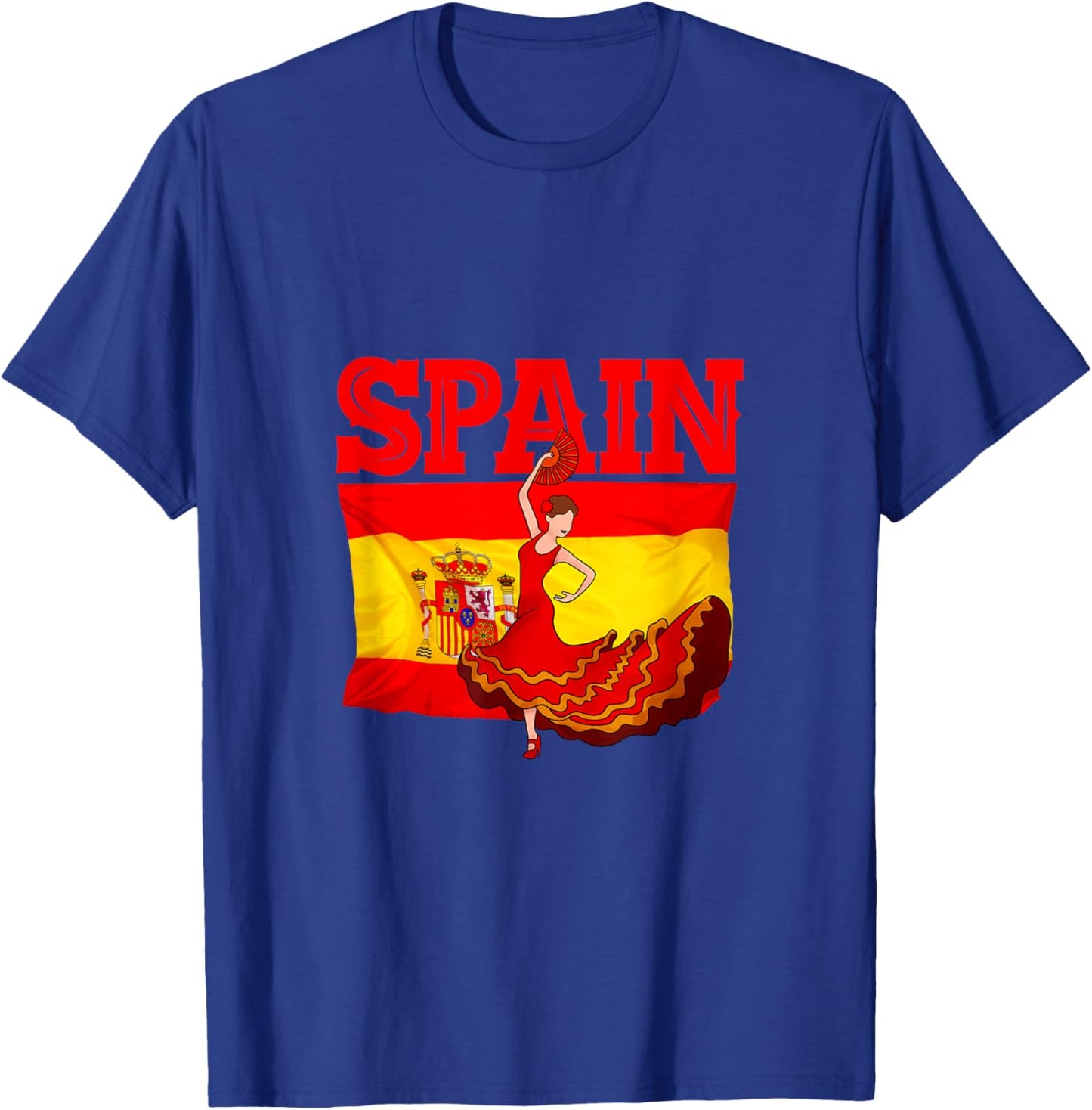 Flamenco Spain T-Shirt - T-Shirt | Royal