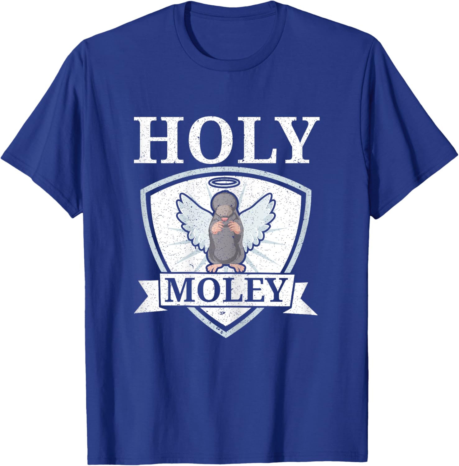 Holey Moley Animal Pun Mole Lover Mole Whisperer T-Shirt - T-Shirt | Royal
