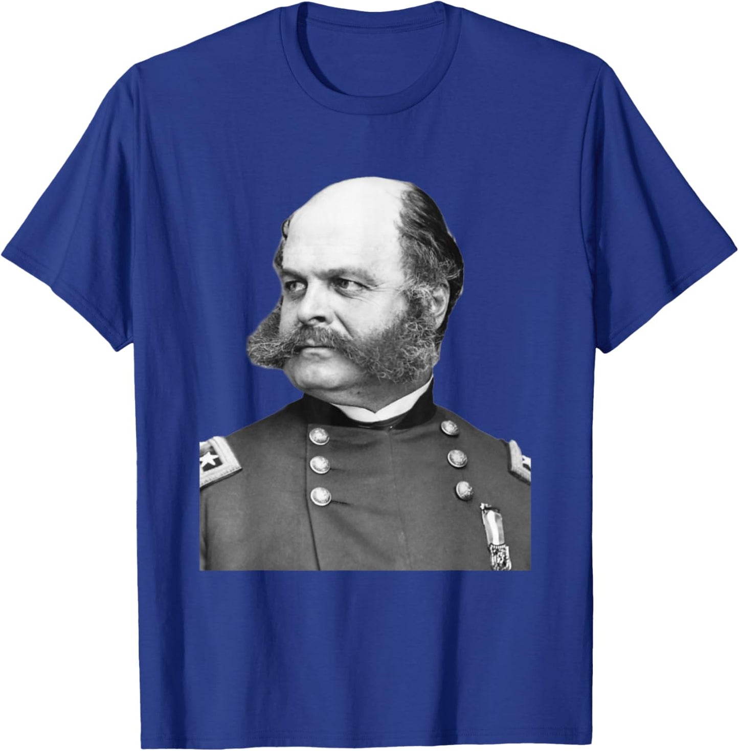 General Ambrose Burnside T-Shirt - T-Shirt | Royal
