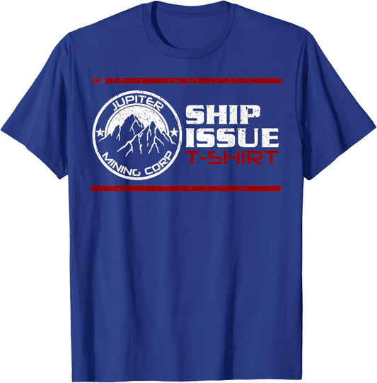 Vintage JMC Jupiter MIning Corporation Ship Issue T-Shirt - T-Shirt | Royal