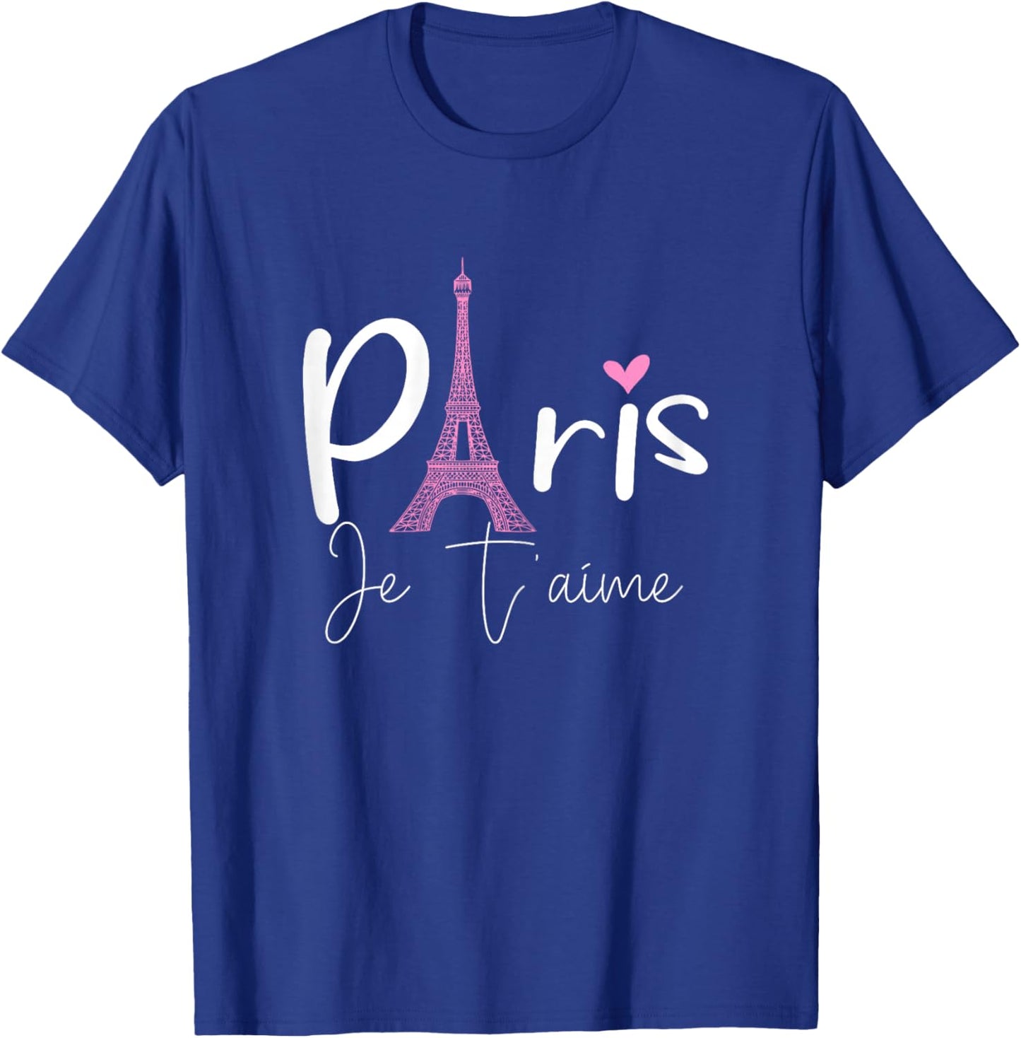 Eiffel Tower Paris Holiday France Shirt Souvenir Women Kids T-Shirt - T-Shirt | Royal