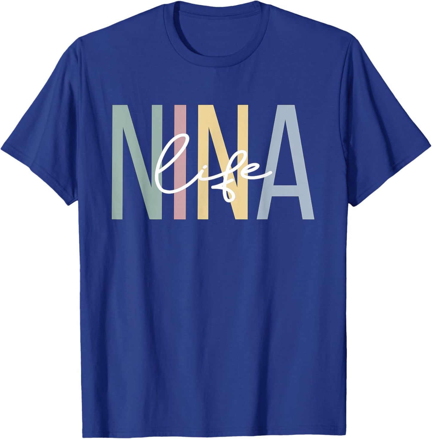 Nina Life Nina Grandma Boho Nina Grandmother T-Shirt - T-Shirt | Royal