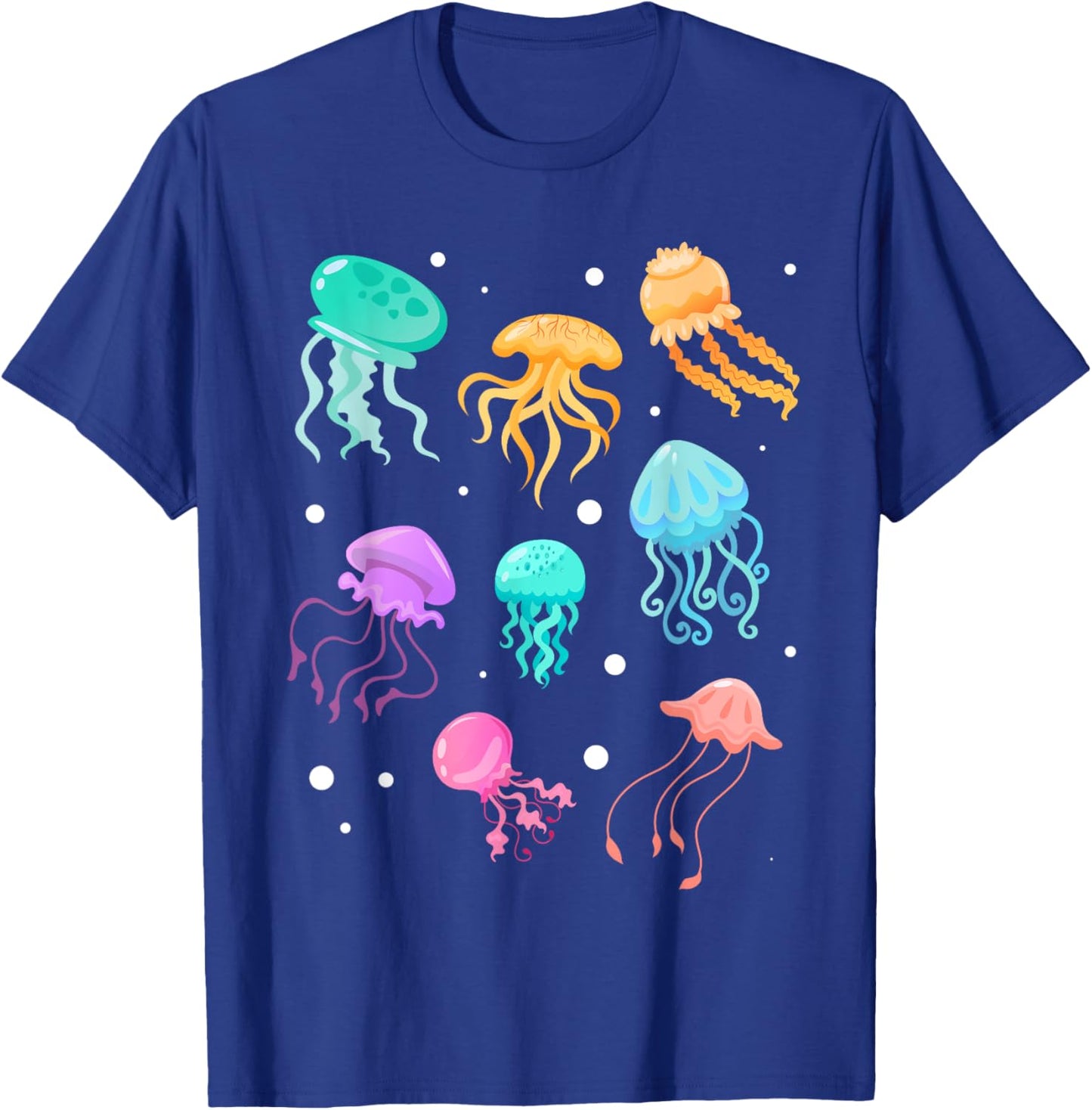 Jellyfishes Swimming Jellyfish Jelly Fish Jellyfishes T-Shirt - T-Shirt | Royal