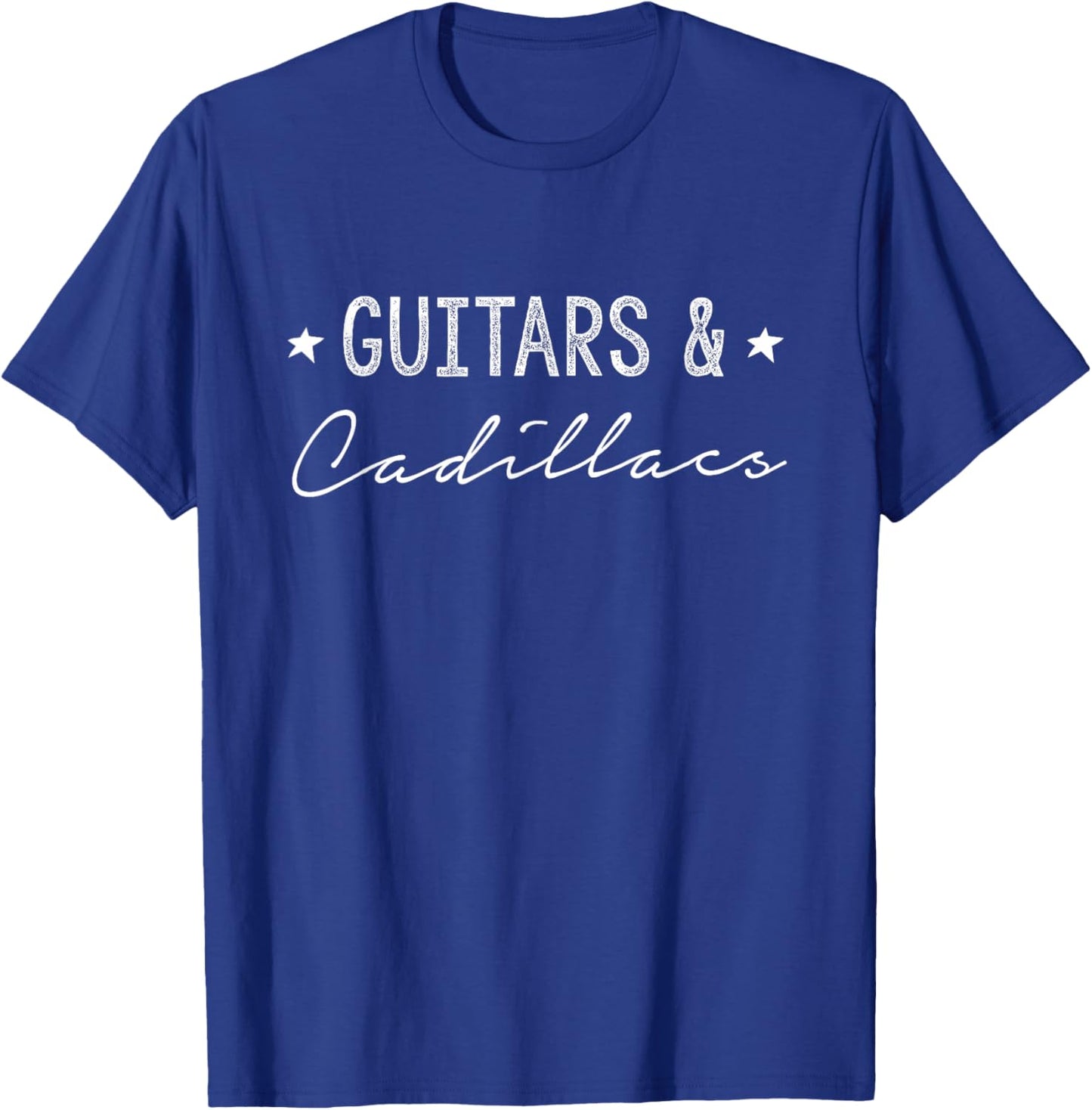 Guitars & Cadillacs T-Shirt - T-Shirt | Royal