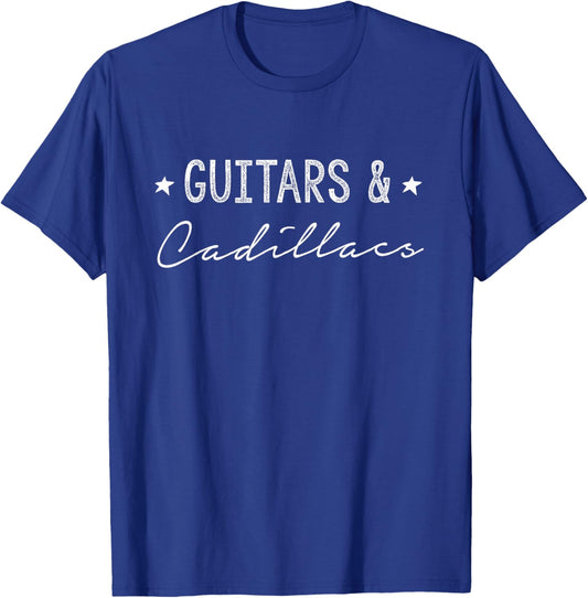 Guitars & Cadillacs T-Shirt - T-Shirt | Royal