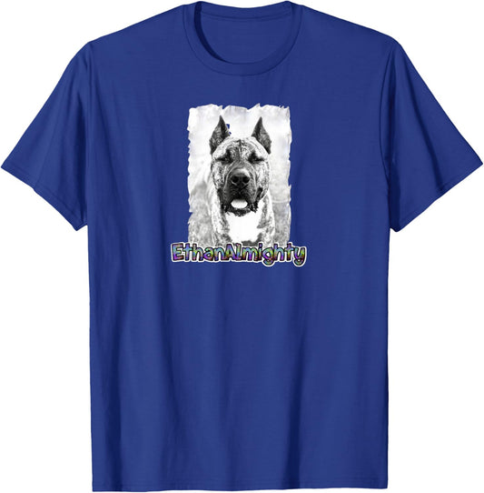 Ethan the Dog Women Girls Kids T-Shirt - T-Shirt | Royal