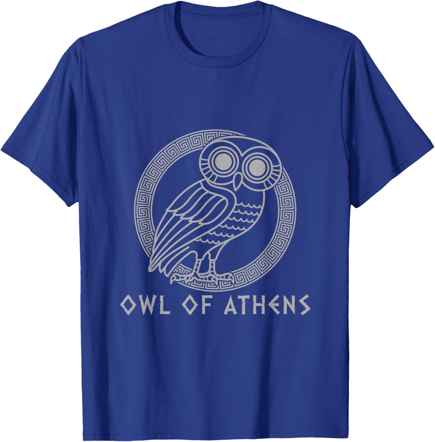 Greek Mythology Athena | Owl of Athens T-Shirt - T-Shirt | Royal