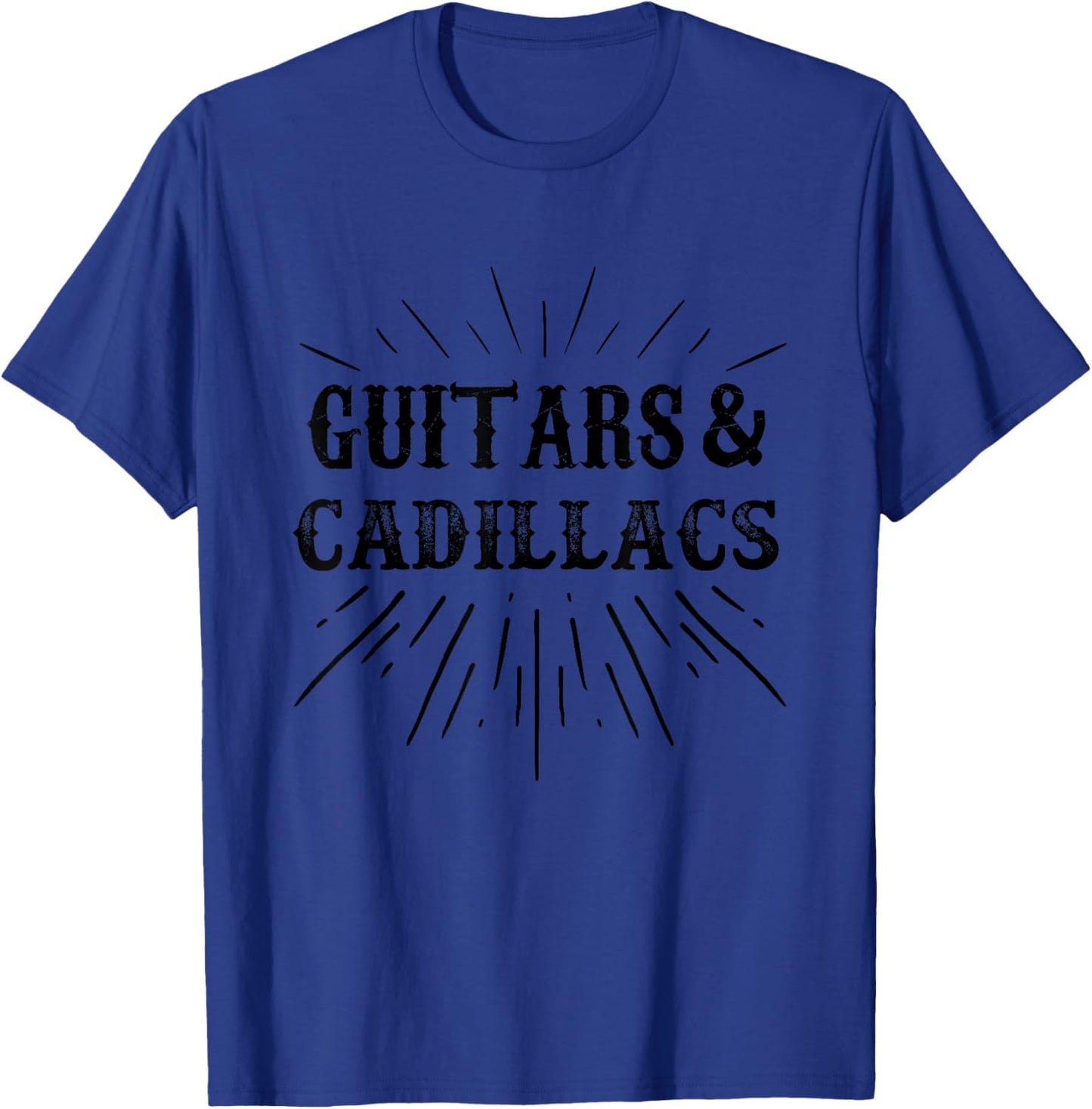 Guitars & Cadillacs T-Shirt - T-Shirt | Royal