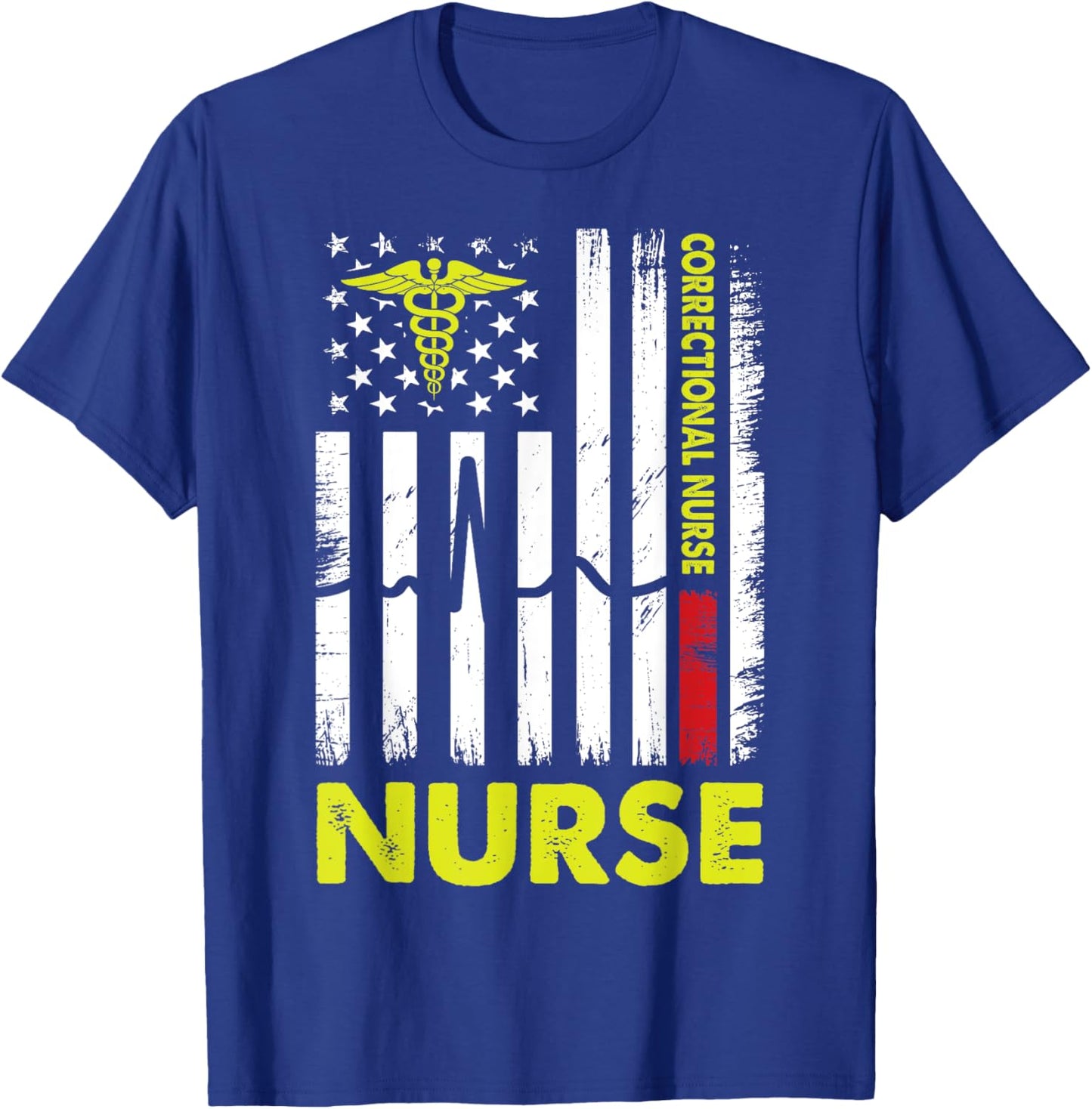 Correctional Nurse T-Shirt - T-Shirt | Royal