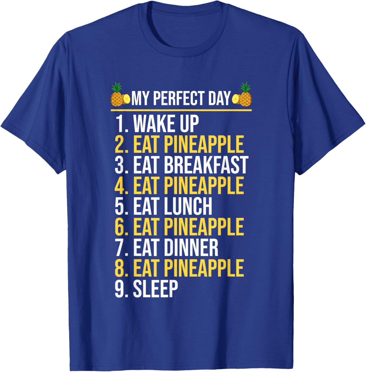 Pineapple T-Shirt - T-Shirt | Royal