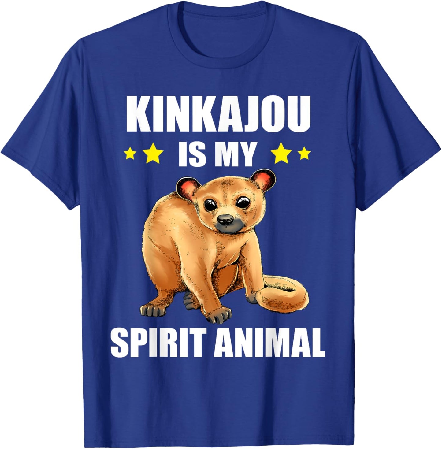 Kinkajou Spirit Animal Night Ape Honey Bear Kinkajou Lover T-Shirt - T-Shirt | Royal