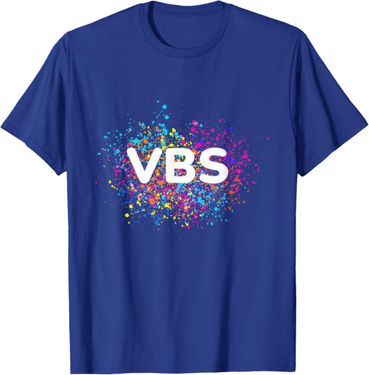 VBS 2025 Shirt I Love Vacation Bible School Church Jesus T-Shirt - T-Shirt | Royal
