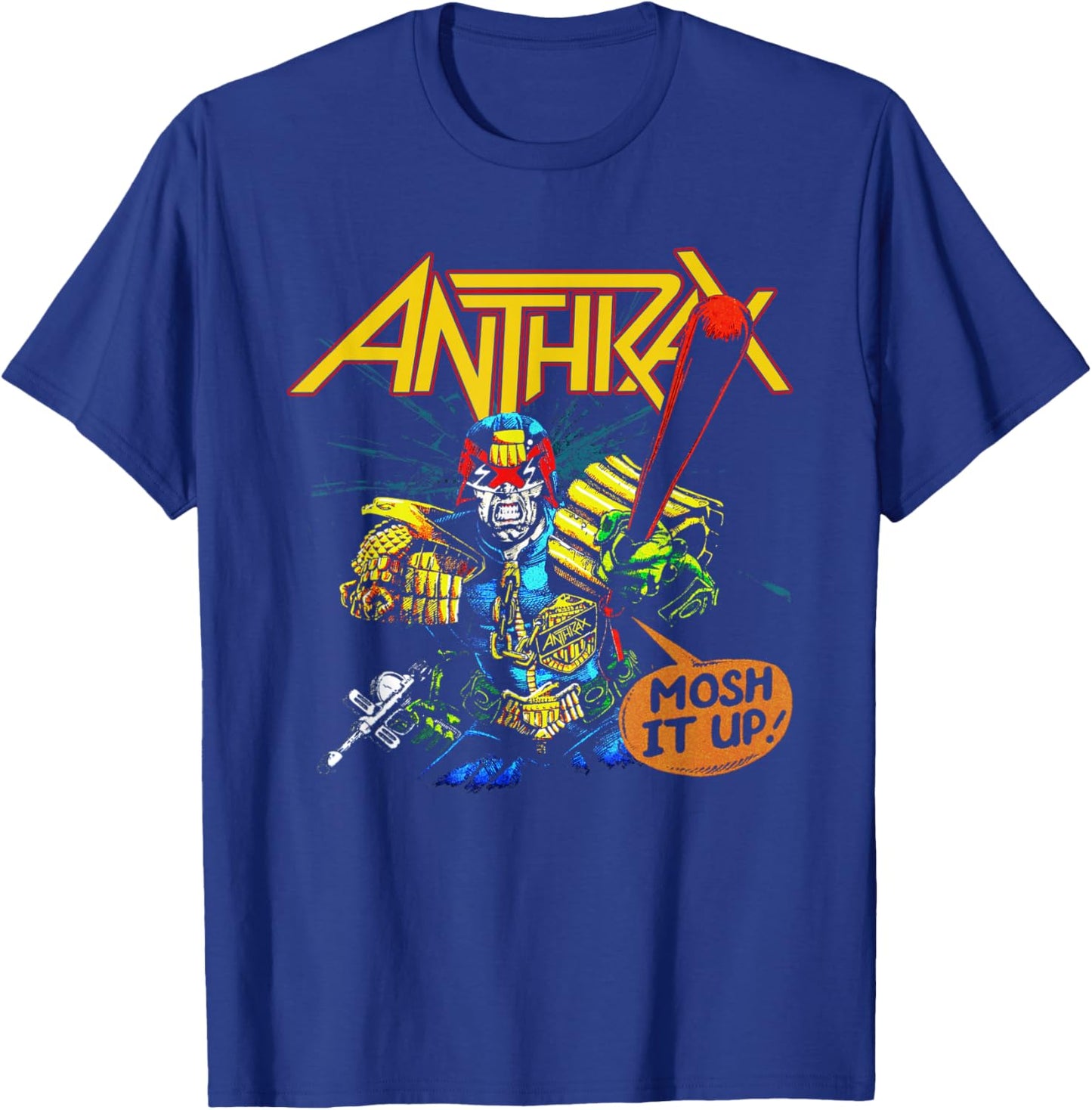 Anthrax - I Am The Law Mosh Small T-Shirt - T-Shirt | Royal