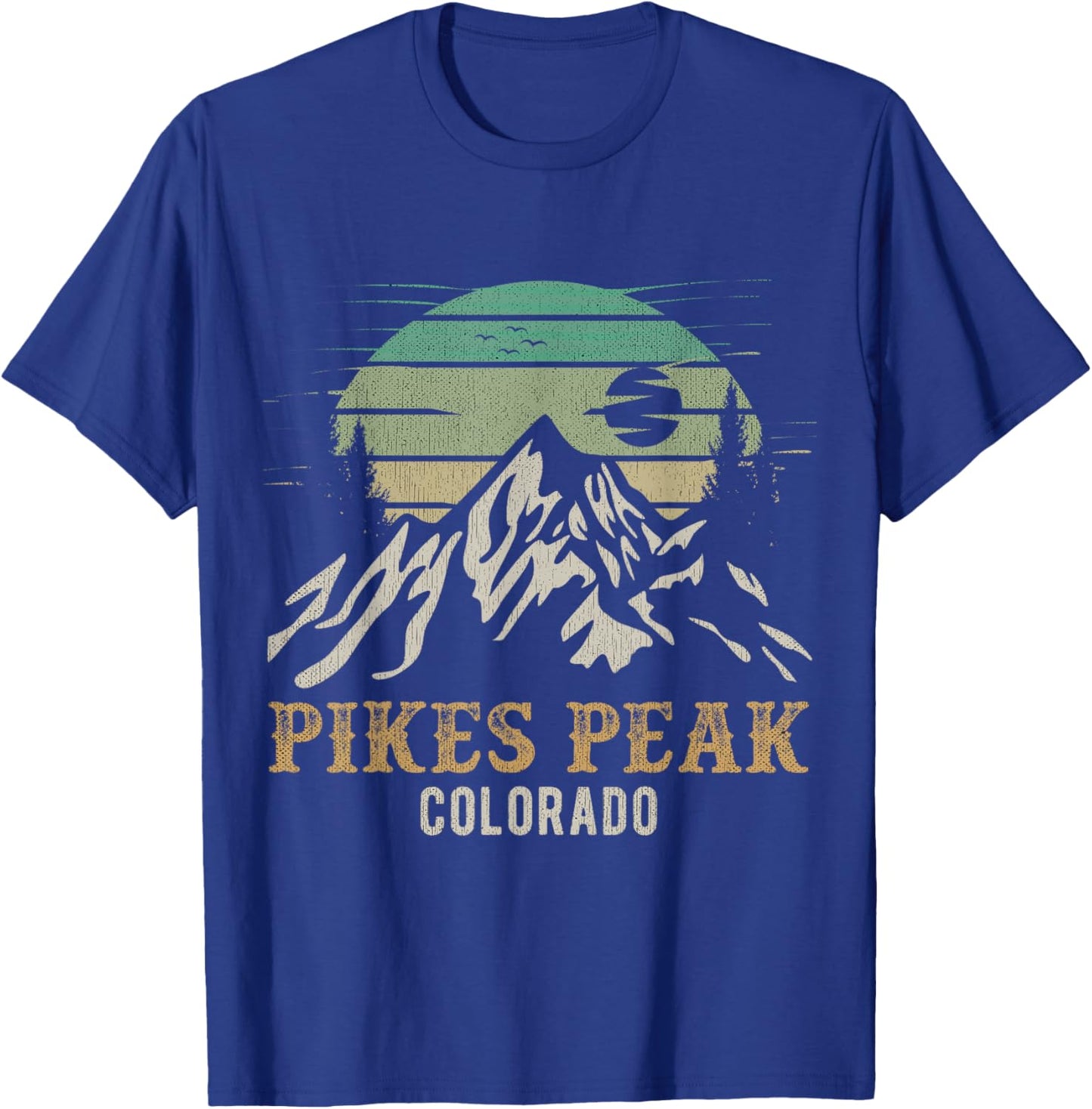 Pikes Peak National Park Merchandise Hiking Pikes Peak T-Shirt - T-Shirt | Royal