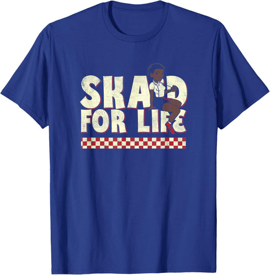 Ska'd For Life - Rude Girl / Rude Boy Reggae Band Ska Music T-Shirt - T-Shirt | Royal