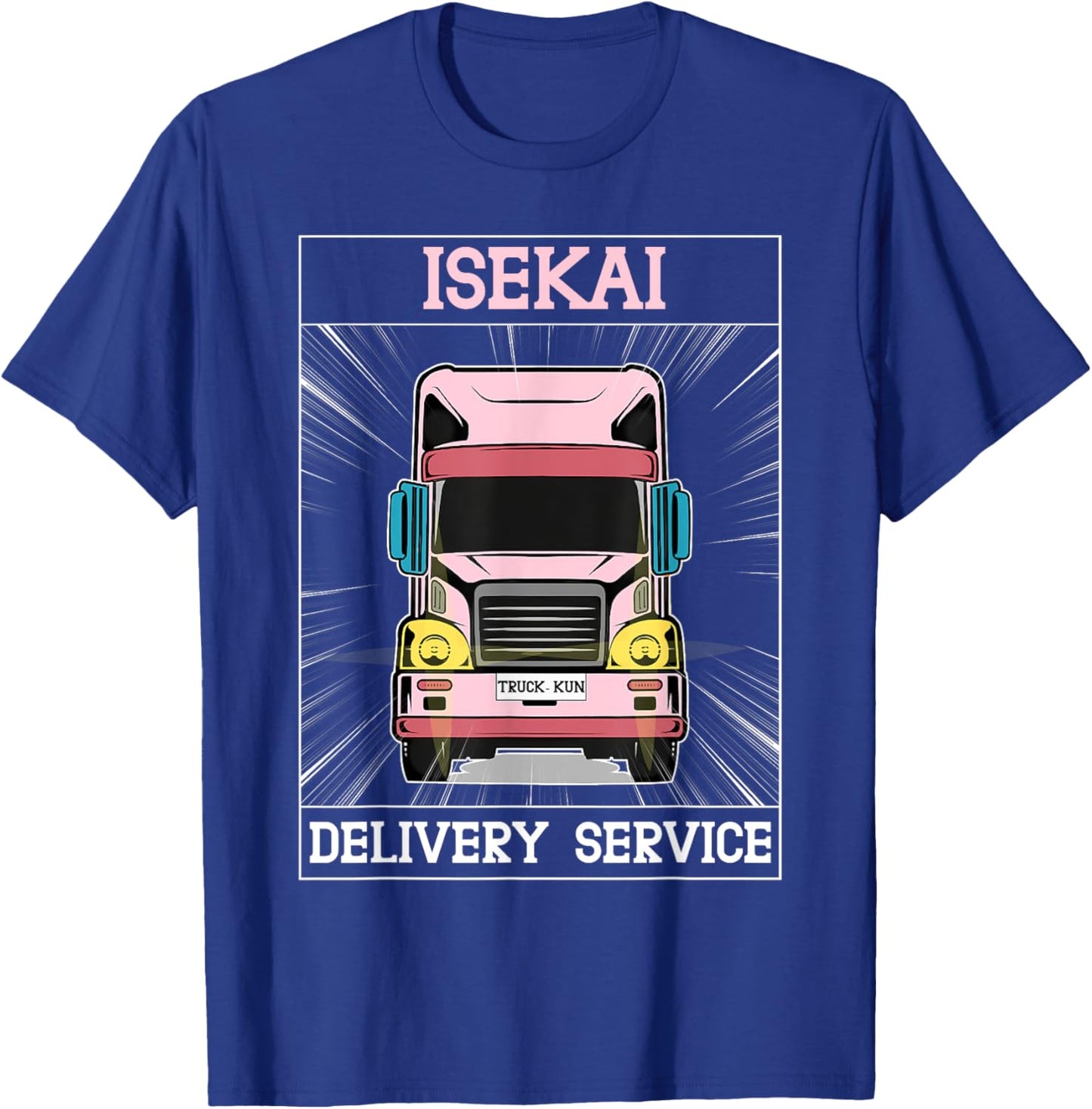 Truck-kun Isekai Delivery Service sekai Express Truck-kun T-Shirt - T-Shirt | Royal