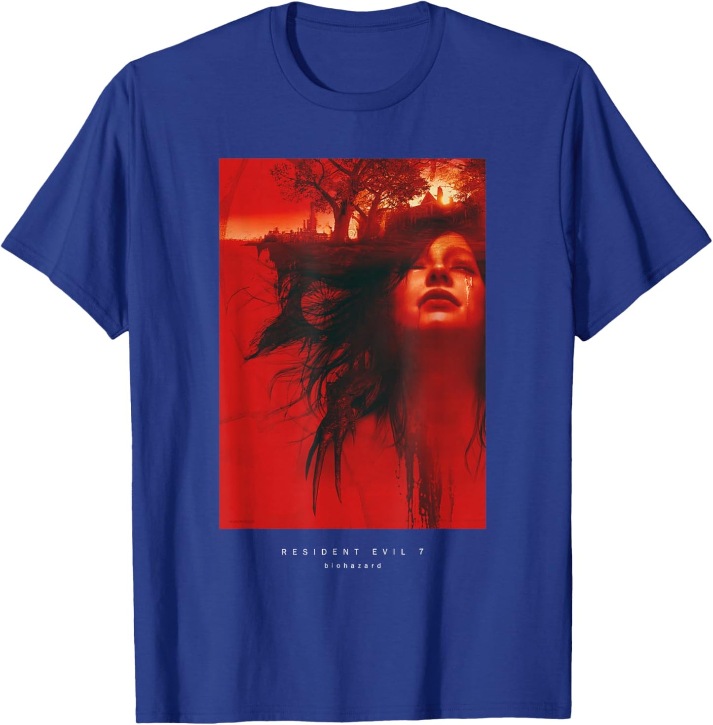 Resident Evil 7 Biohazard T-Shirt - T-Shirt | Royal