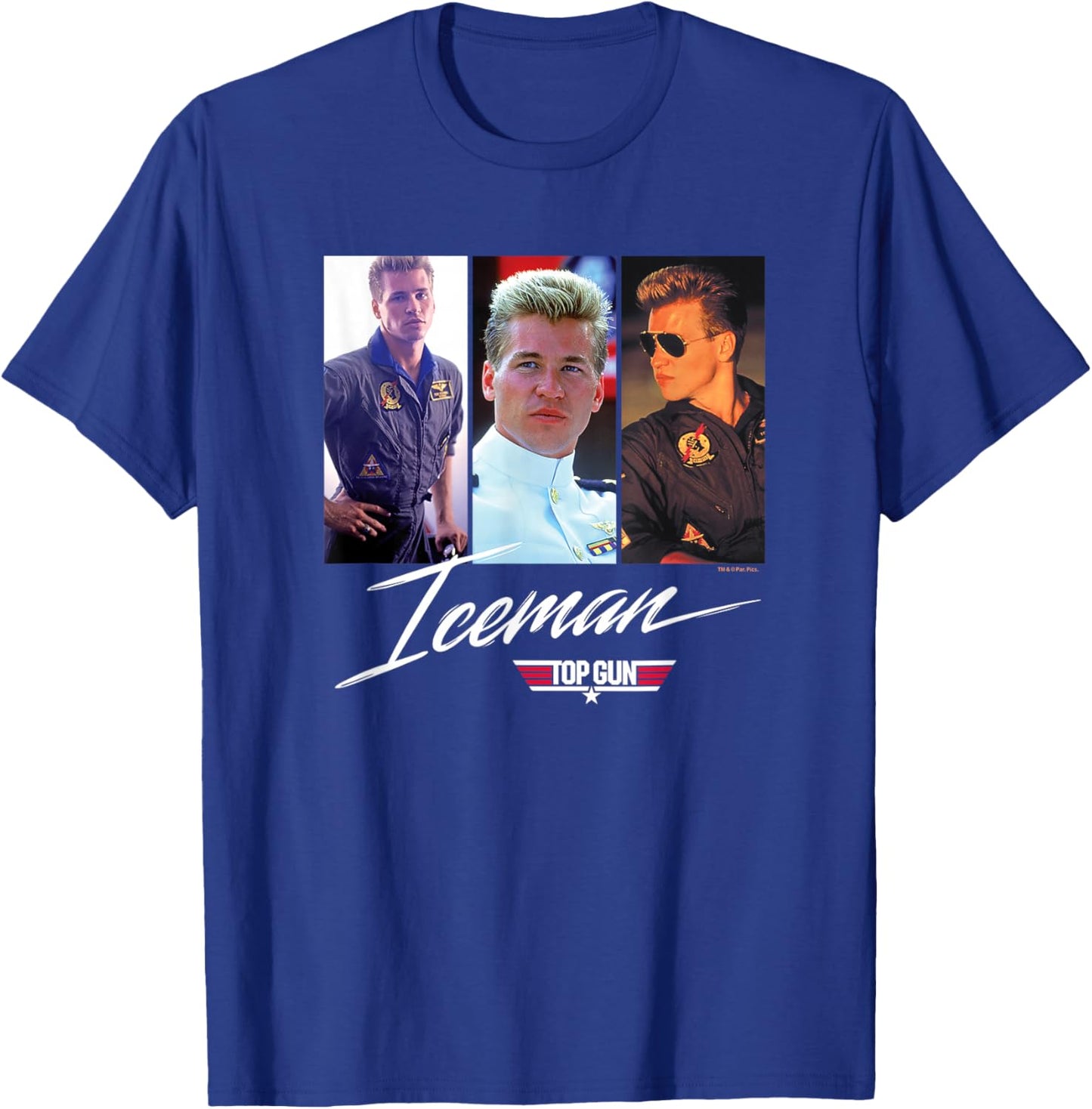 Top Gun - Iceman T-Shirt - T-Shirt | Royal