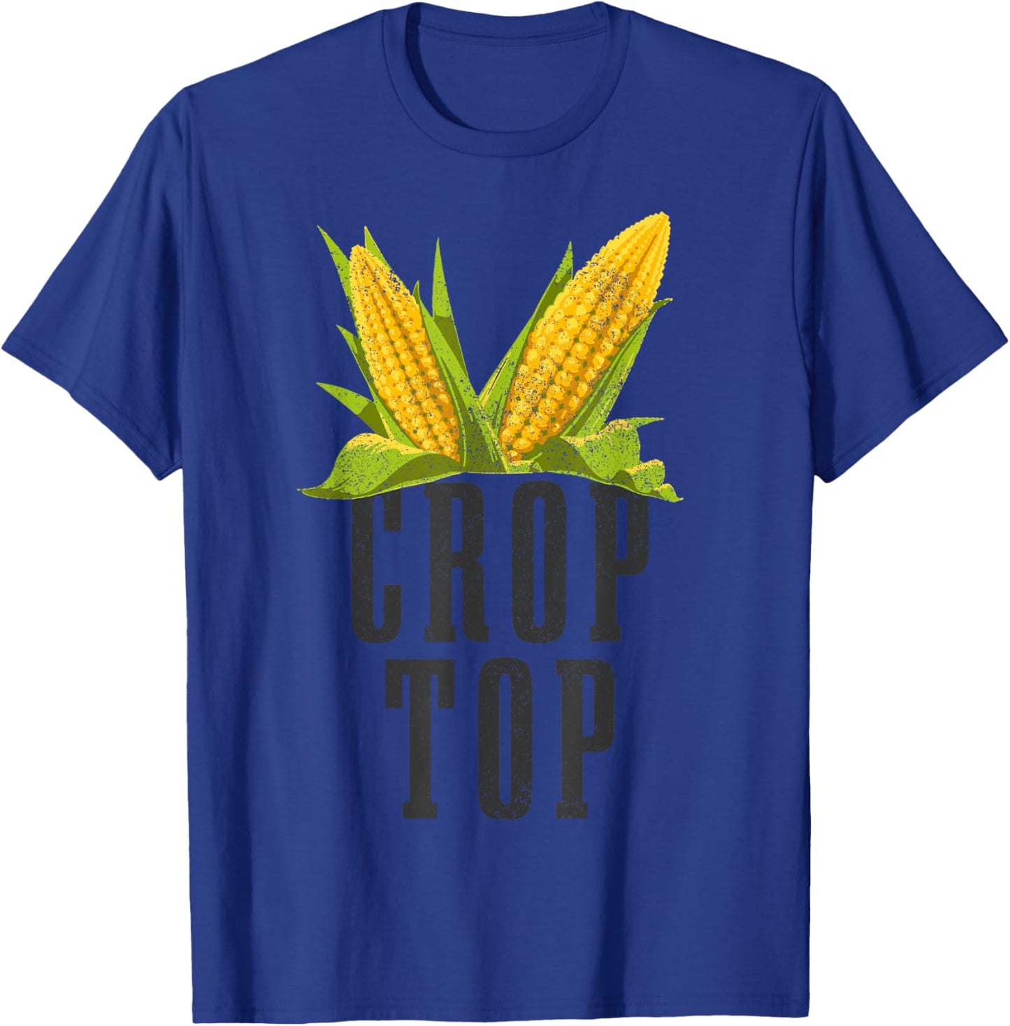 Crop Top Funny Farming Crops Farm Corn Farmer T-Shirt - T-Shirt | Royal
