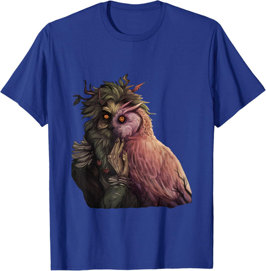 Inscryption Leshy Boss Owl Psychological Card Game Scary T-Shirt - T-Shirt | Royal