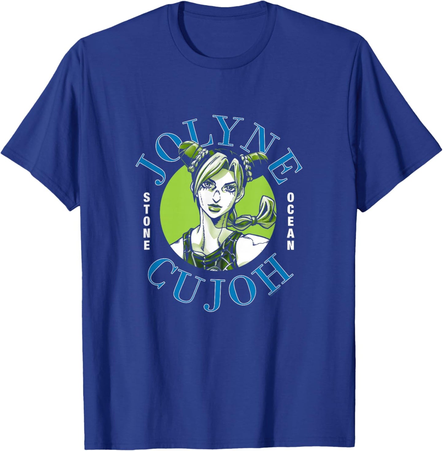 JoJo's Bizarre Adventure Stone Ocean Jolyne Cujoh Closeup T-Shirt - T-Shirt | Royal