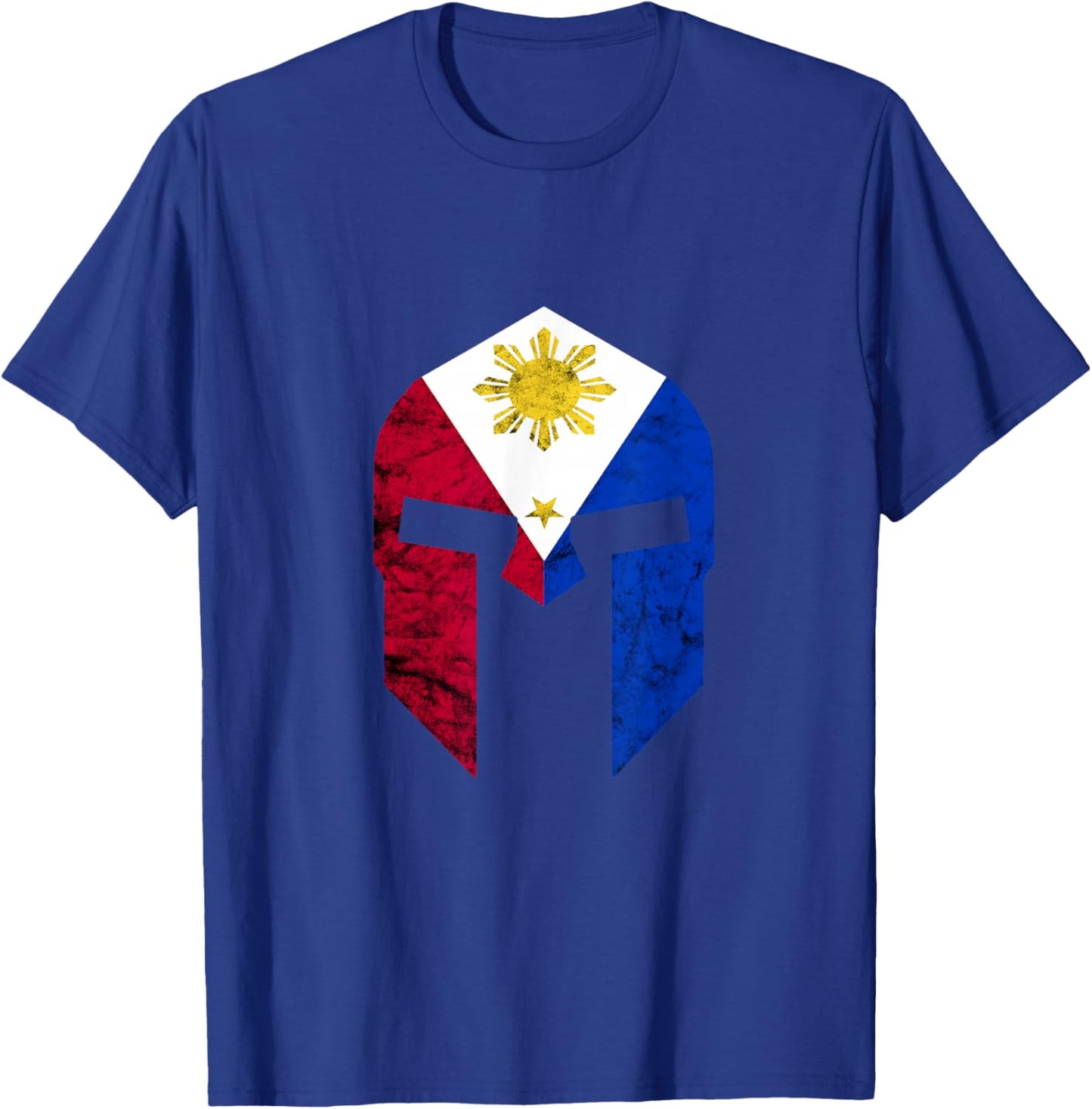 Philippines Roman Helmet Pilipinas Filipino Pride Roots T-Shirt - T-Shirt | Royal