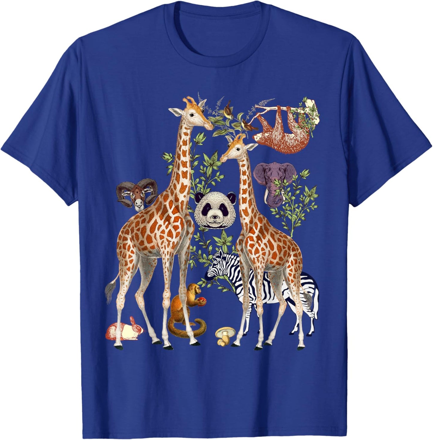 Jungle Animal Wildlife Safari Zoo Theme Wild Animals Forest T-Shirt - T-Shirt | Royal