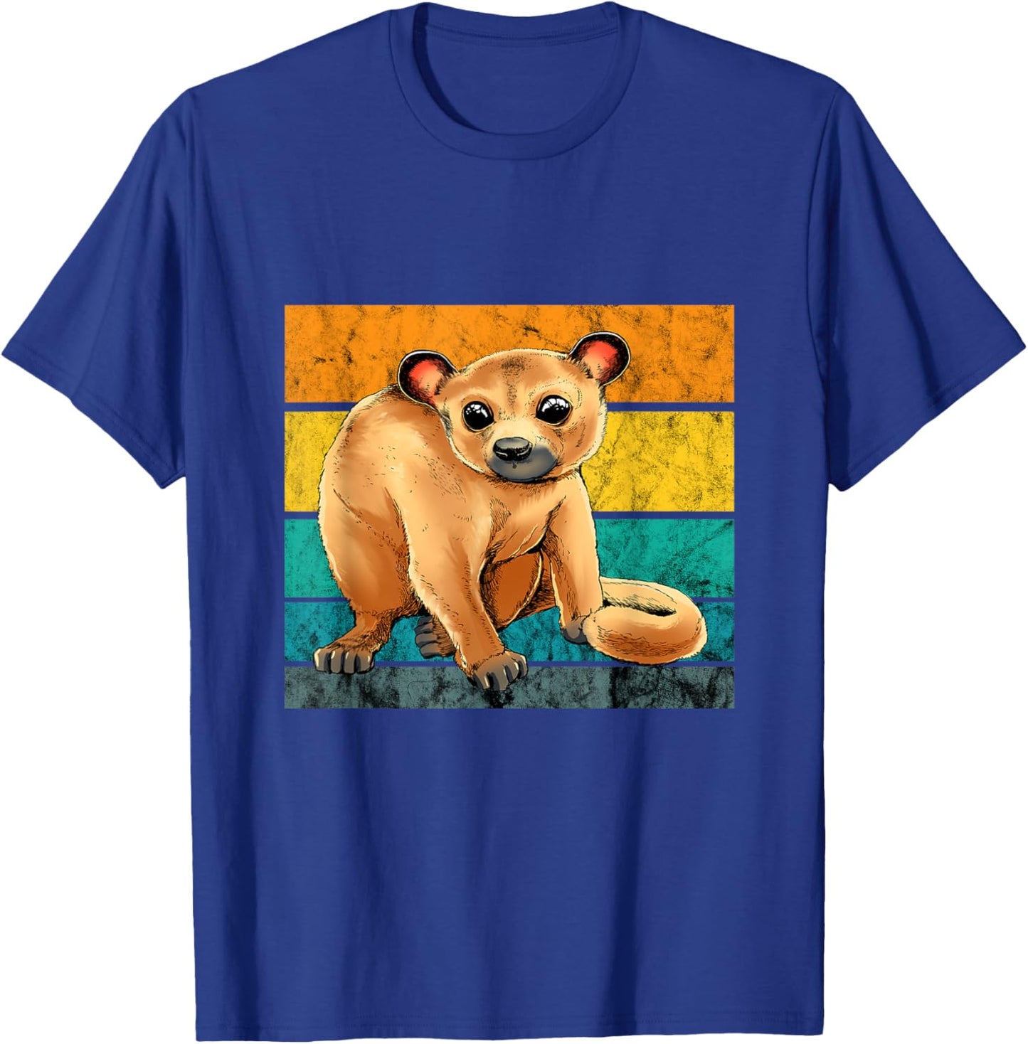 Kinkajou Retro Vintage Honey Bear Animal Kinkajou Lover T-Shirt - T-Shirt | Royal