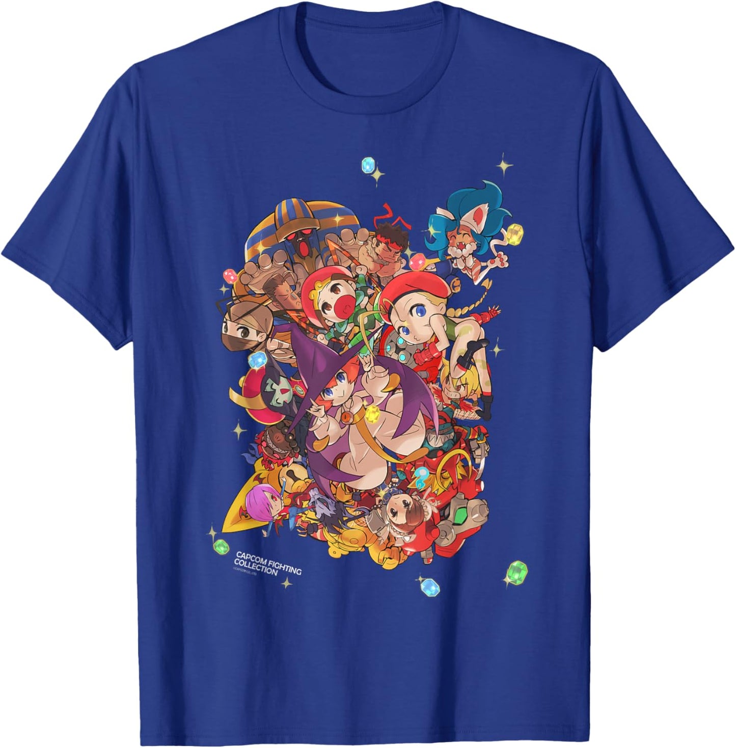 Capcom Fighting Collection T-Shirt - T-Shirt | Royal