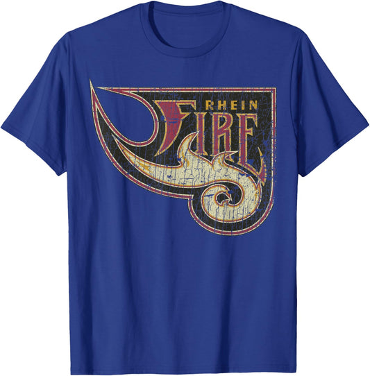 Rhein Fire 1995 T-Shirt - T-Shirt | Royal
