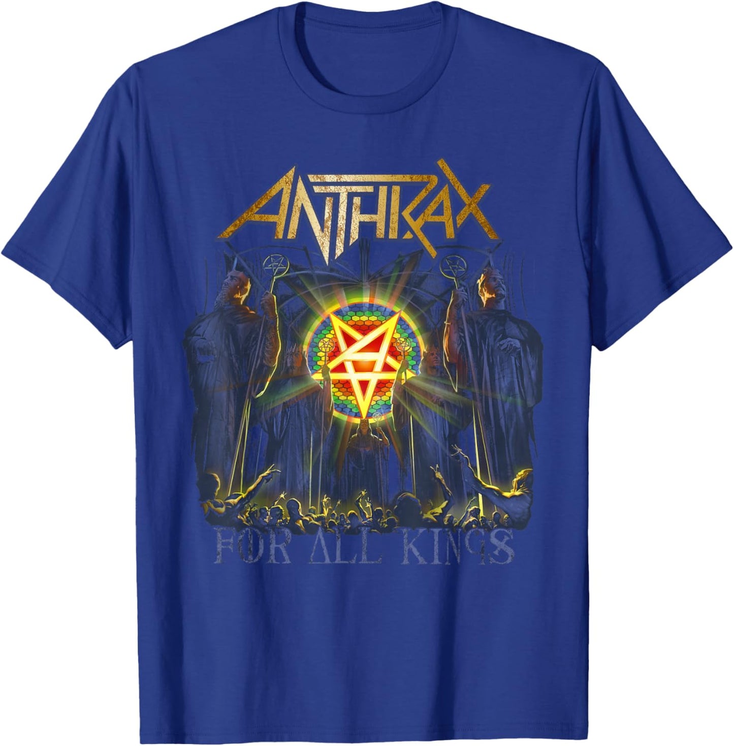 Anthrax - For All Kings T-Shirt - T-Shirt | Royal