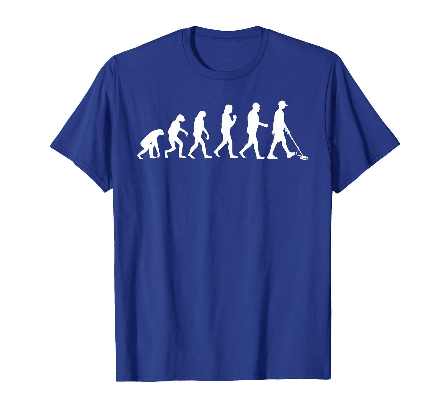 Funny Metal Detecting Art for Men Women Adult Metal Detector T-Shirt