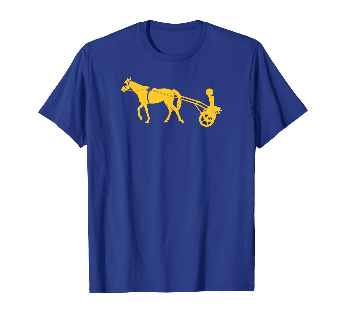 BreakingT Denver Basketball T-Shirt - Adult Unisex Classic Fit Short Sleeve Blue