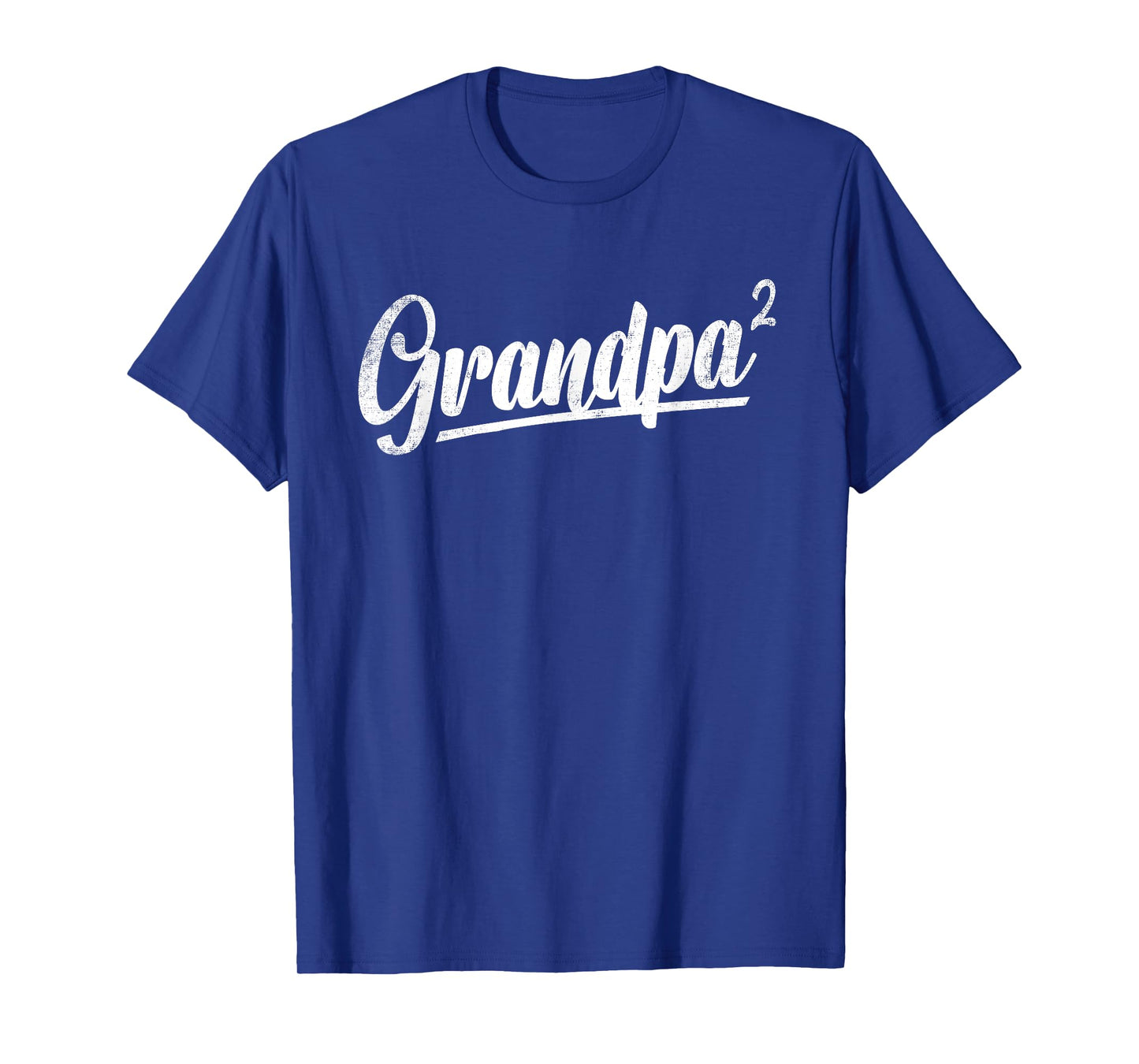 Grandpa Of 2 Two Squared 2 Grandkids Pregnancy Announcement T-Shirt