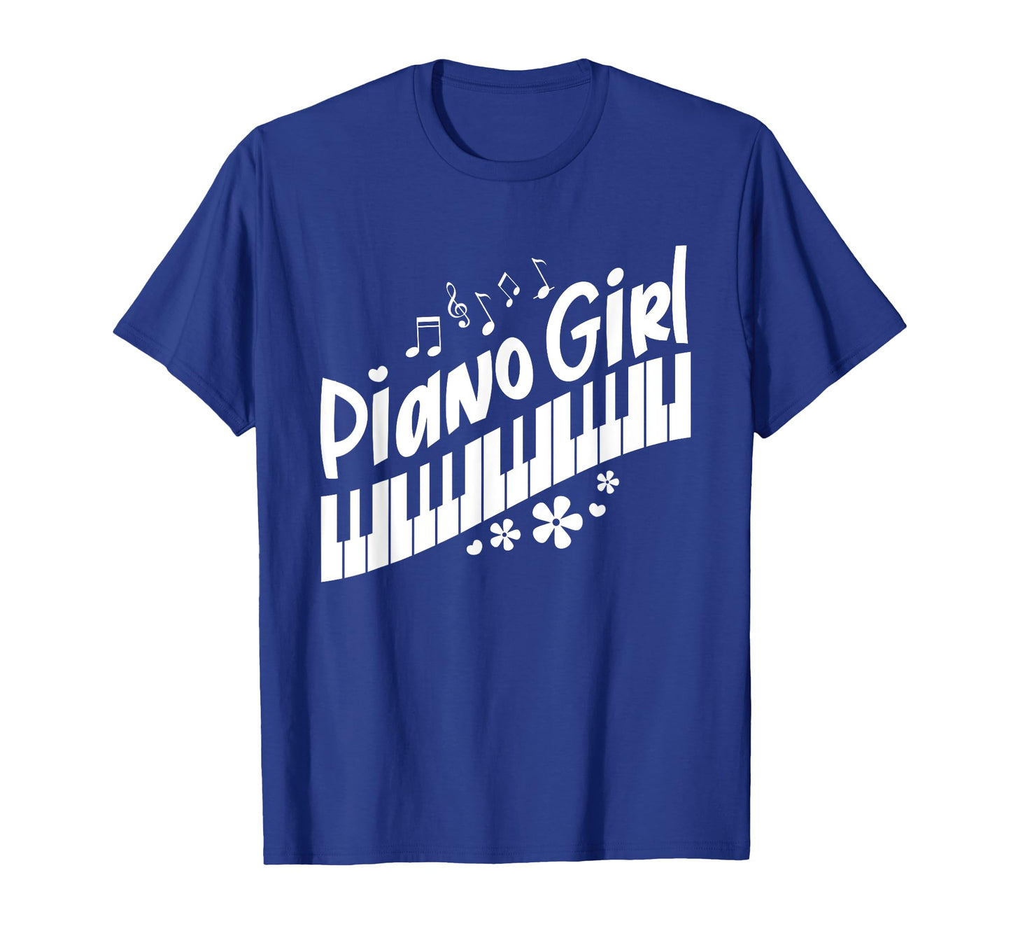 Piano Girl Funny Pianist Music Keyboardist Musician Outfit T-Shirt