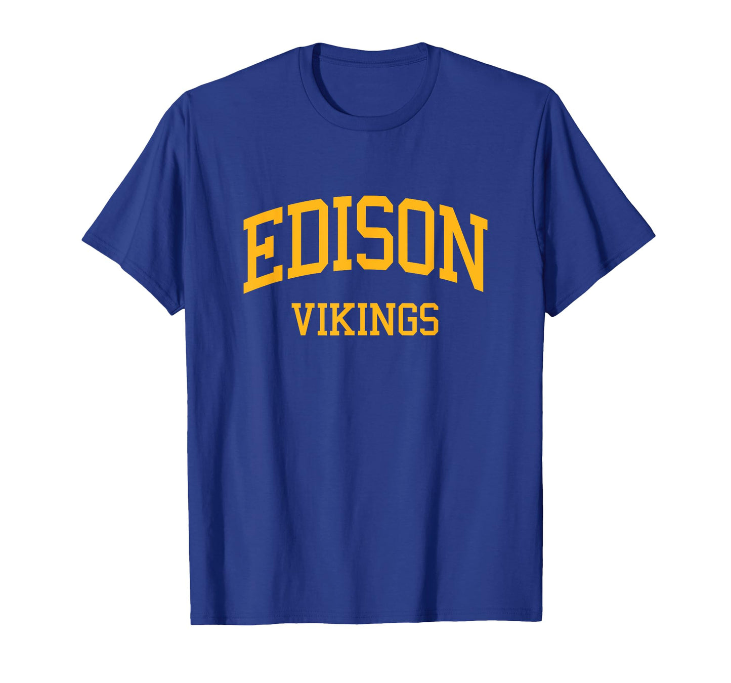 Edison High School HS Stockton CA Retro Sports T-Shirt