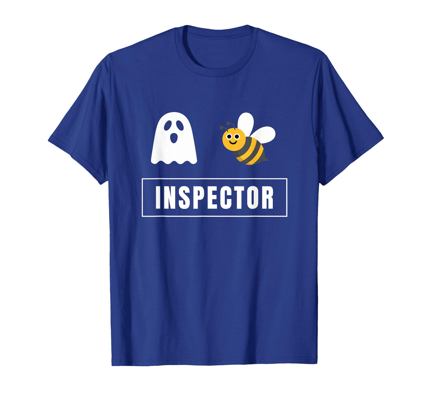 Boo-Bee Inspector Lazy DIY Halloween Costume Funny Ghost T-Shirt