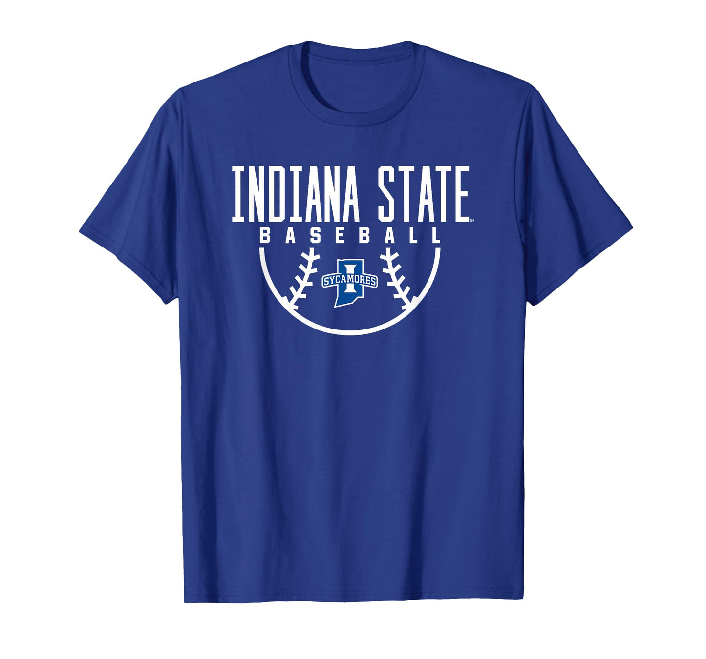 Indiana State University Sycamores Baseball Arch T-Shirt