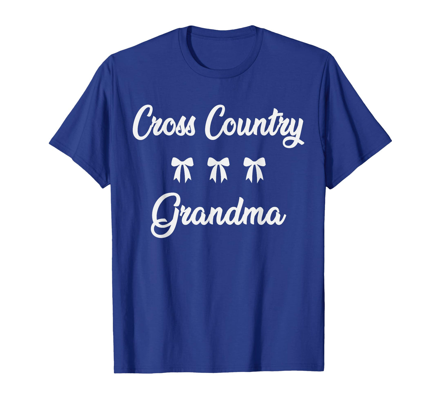 Cross Country Grandma Funny Running XC Stylish Nana Game Day T-Shirt