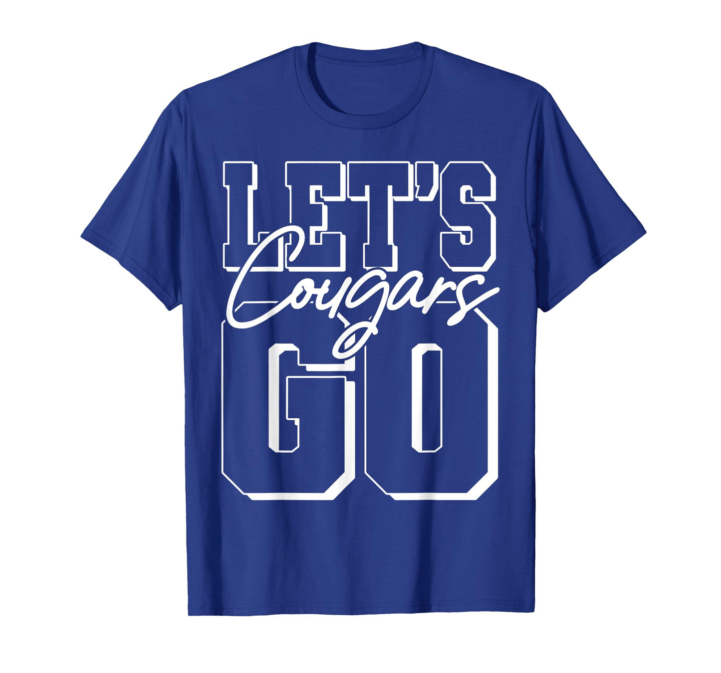Let's Go Cougars Back to School Spirit T-Shirt