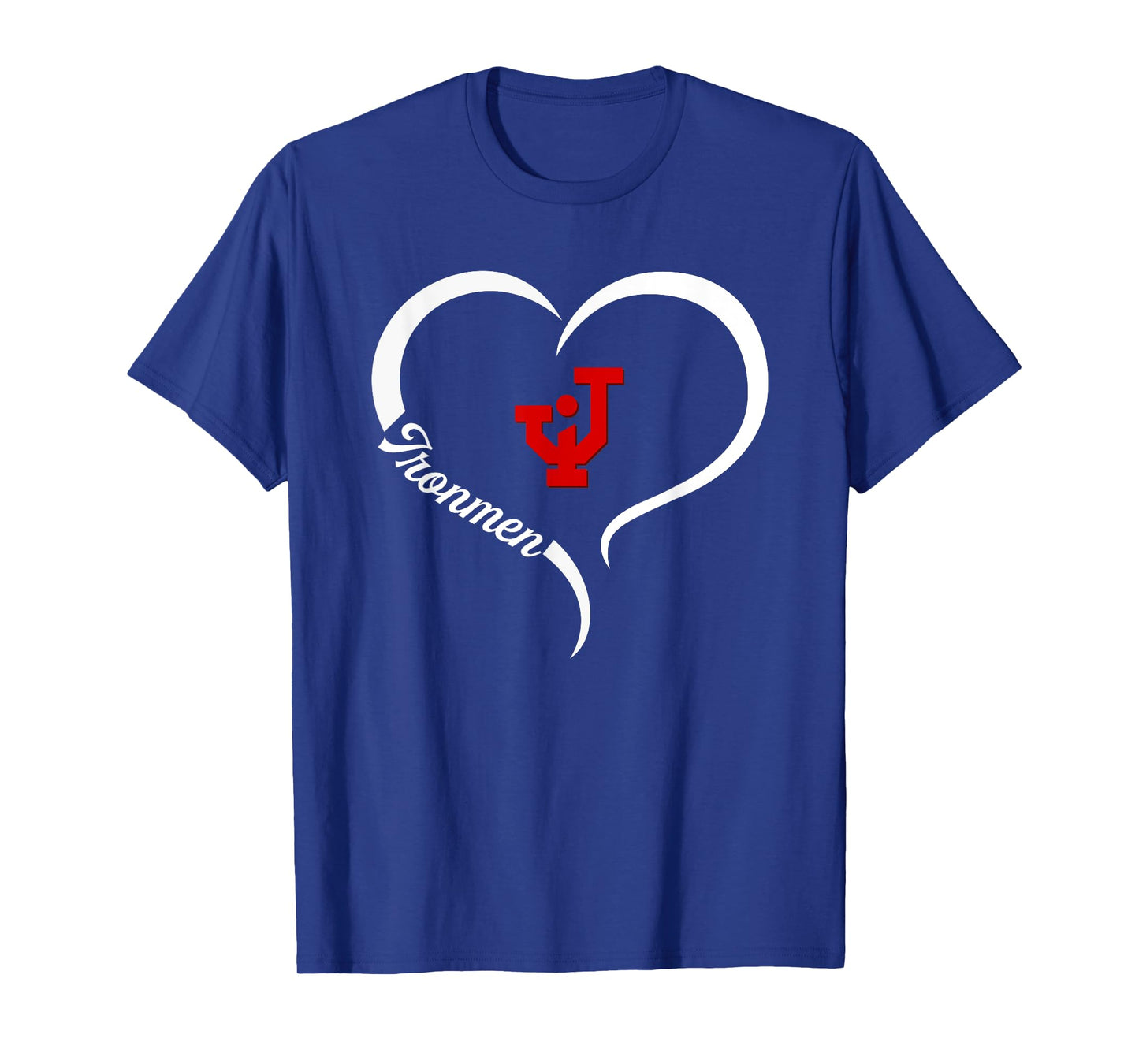 Jackson Ironmen Logo Half Heart Slogan HS T-Shirt