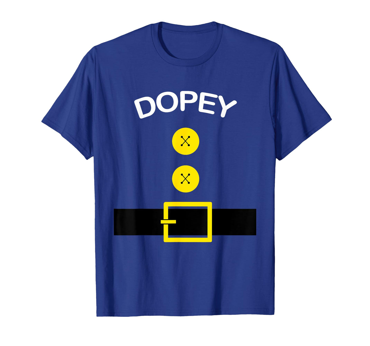 Funny Dopey Group Costume T Shirt Gift Novelty