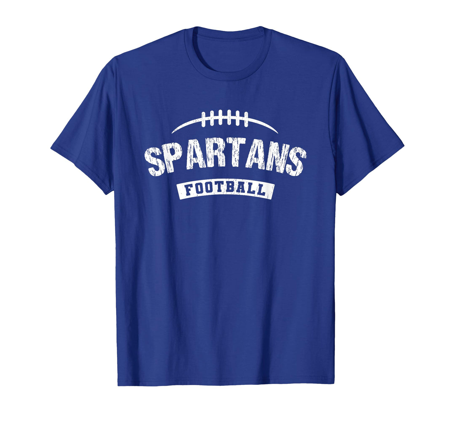 Spartans Sycamore Football Distressed HS T-Shirt