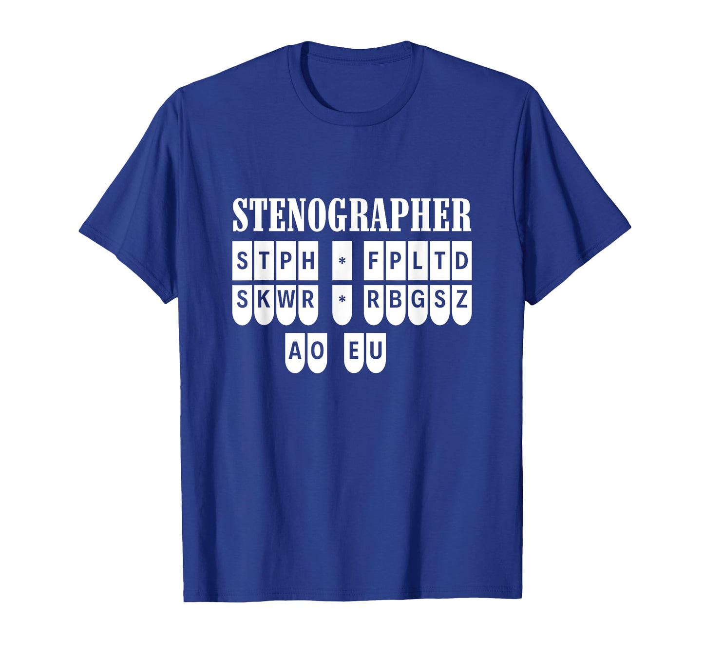 Court Reporter Stenographer Steno Apparel Unisex-Adults Stenographer T-Shirt Black X-Small Modern Round Collar Short Sleeve Cotton Blend T-Shirt