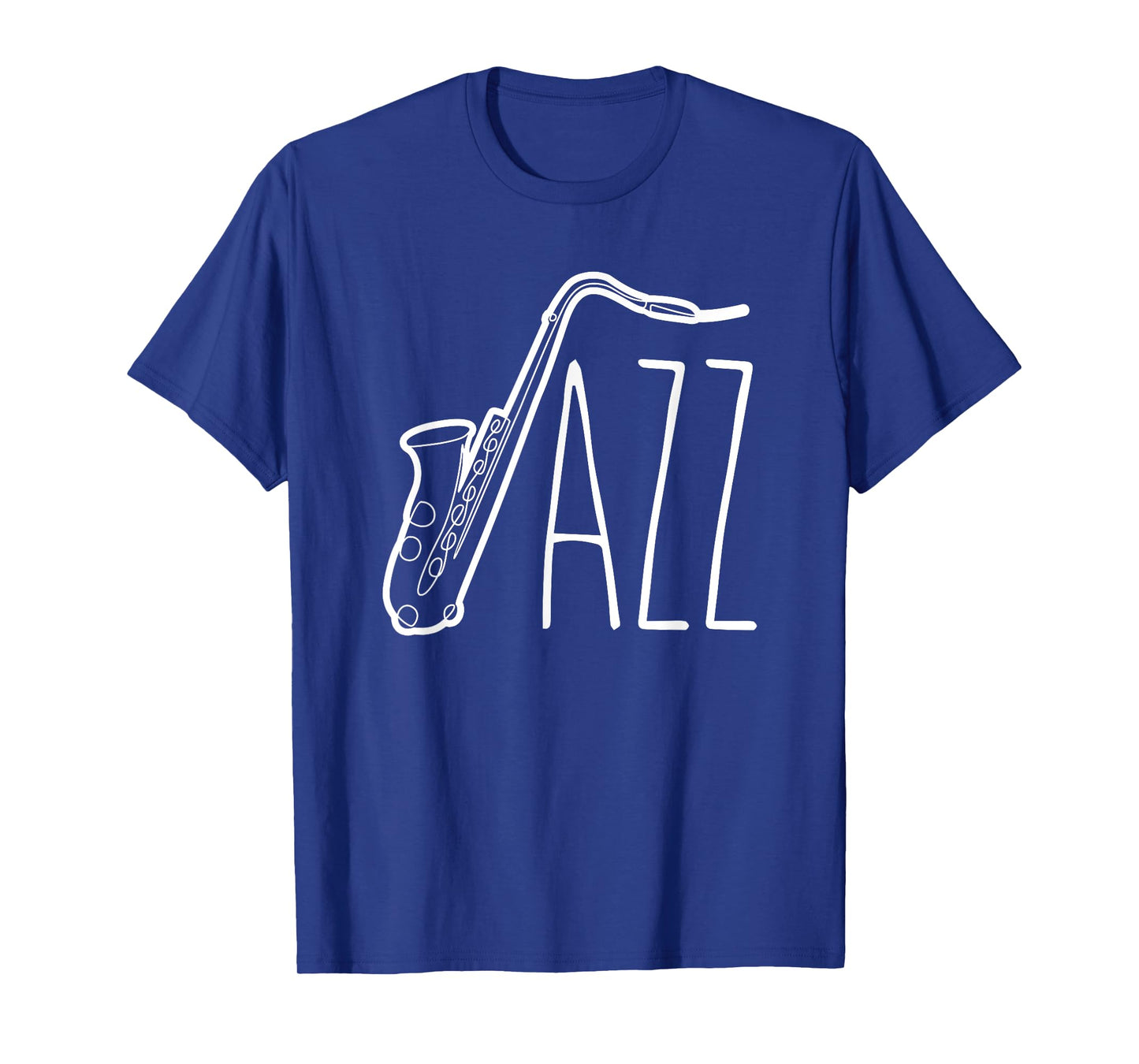 Cool Saxophone For Men Women Jazz Music Band Musician Player T-Shirt