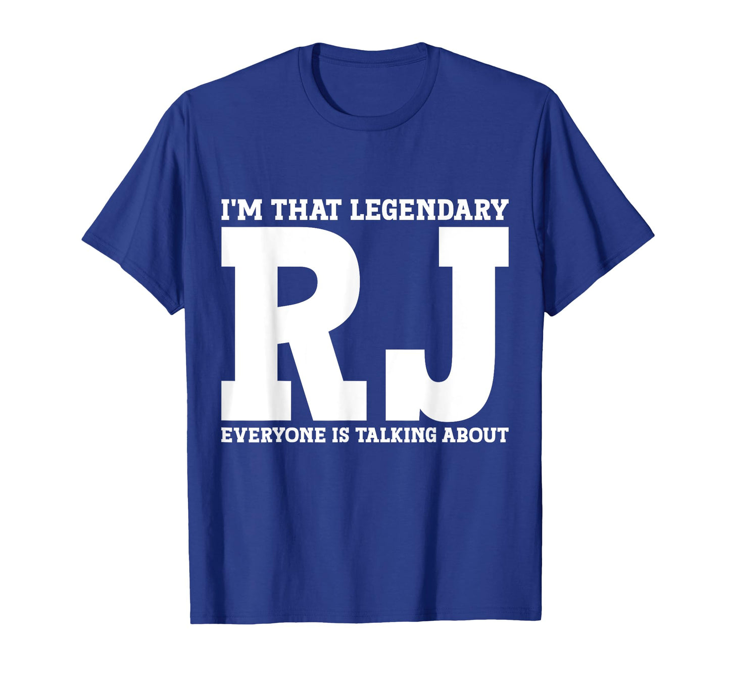 Rj Personal Name First Name Funny Rj T-Shirt
